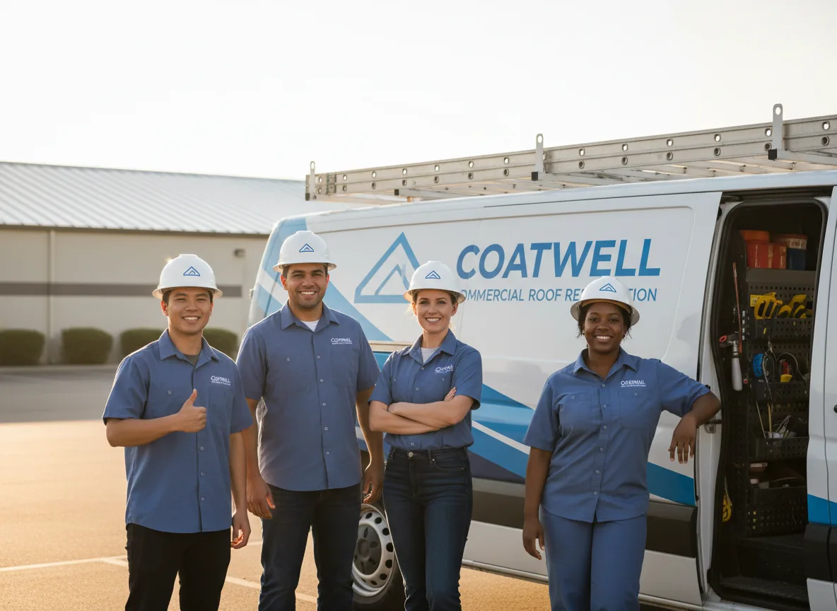 Commercial roof coating company in Herbster, WI